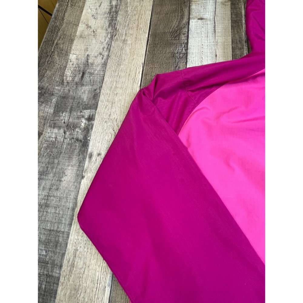 The North Face Women L Jacket Full Zip Windbreaker Rain Mesh Lined Pink Outdoor - Picture 6 of 11